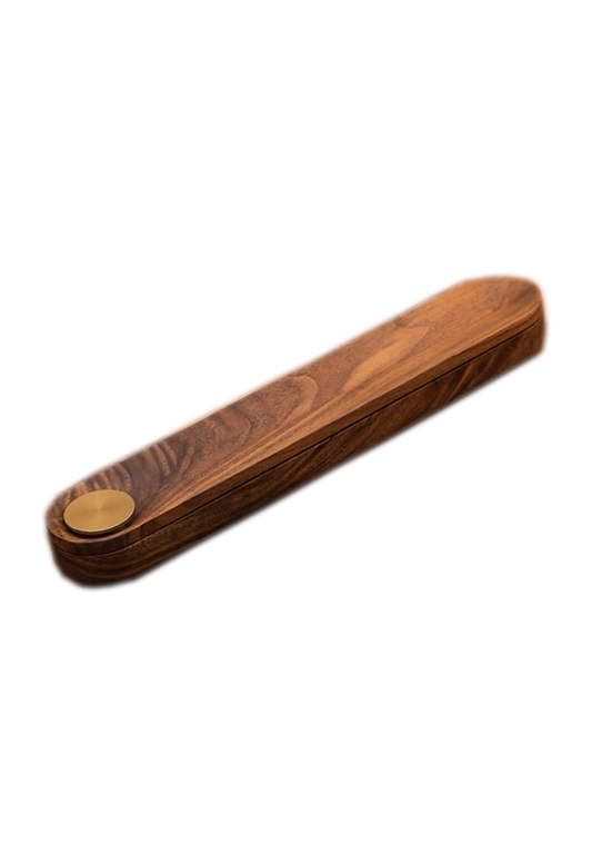 Incense Stick Burner | Black Walnut Zen Style